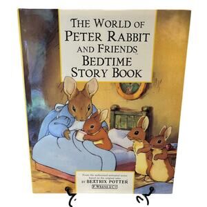 VTG 1994 1st Ed. The World of Peter Rabbit Bedtime Story Book, F. Warne & Co.